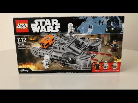 Lego Star Wars 75152 Imperial Assault Hovertank Set Review!