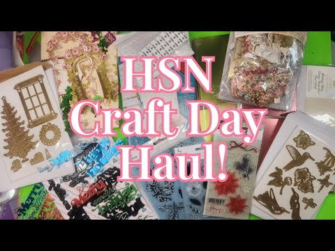 HSN Craft Day Haul! See all my latest finds!