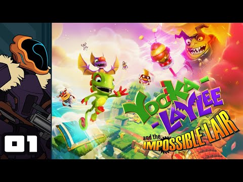 Let's Play Yooka-Laylee and the Impossible Lair - PC Gameplay Part 1 - My Head Is Yooge!