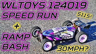 WLToys 124019 Speed Run & Ramp Bash - Best RC Car Under $120 in 2020!