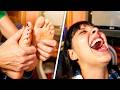 Ticklish Claws Latina Feet Tickling