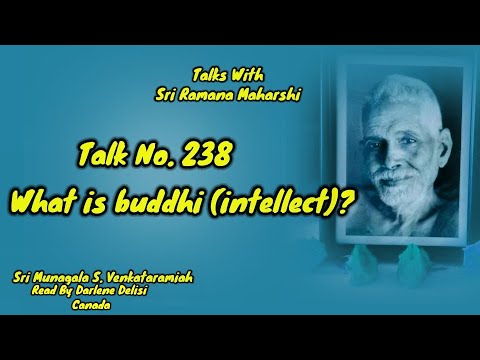 What is Buddhi ? (intellect) | Ramana Maharshi Talk No.238 | Ramana Maharshi Talks Book | Talks Pdf