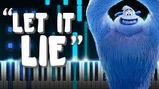&quot;Let it Lie&quot; (from Smallfoot) Piano Tutorial