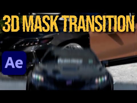 3D Mask Transition Effect in After Effects