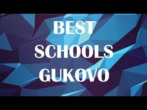 Schools around Gukovo, Russia