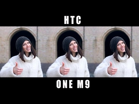 Обзор HTC One M9 (gold)