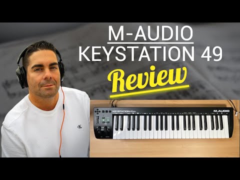 M-Audio Keystation 49es MK3 Review | Great studio keyboard!