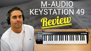 Video thumbnail for M-Audio Keystation 49es MK3 Review | Great studio keyboard! by DJ Unprotected