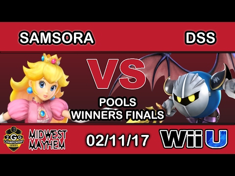 2GGC: Midwest Mayhem - Samsora (Peach) Vs. DSS (Metaknight) Pools Winners Finals