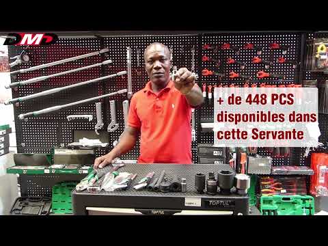 DEMO EPISODE 40 : Servante à outils 448 pièces TOP TUL