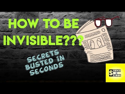 How to be Invisible ? | Science Behind Invisibility