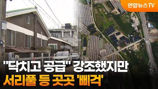 "닥치고 공급" 강조했지만…서리풀 등 곳곳 '삐걱' / 연합뉴스TV (YonhapnewsTV)