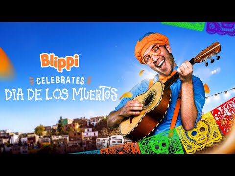 Blippi Celebrates Dia De Los Muertos! | Blippi Halloween Movie | Educational Videos for Kids