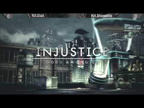 Injustice KH Digit (Shazam) vs KH Showtime (Batman) - Insomnia VGC Local TX Tourney 11/9/13