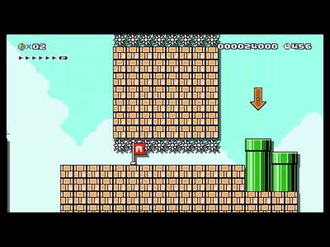 Mario Maker Level - Bullet Bill Heights