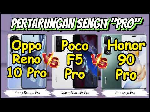 Oppo Reno10 Pro vs Poco F5 Pro vs Honor 90 Pro || FULL COMPARISON #pocof5pro #reno10pro #honor90pro