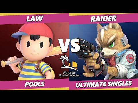 Abierto Puerto Vallarta - Law (Ness) Vs. Raider (Fox) SSBU Ultimate Tournament