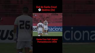 Gol do Santa Cruz!!! Santa Cruz 5x0 Jaguar #pernambucano #futebol #santacruz