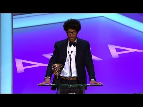 Richard Ayoade wins a Bafta - The British Academy Television Awards 2014 - BBC One