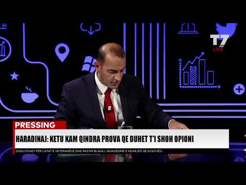 PRESSING, Daut Haradinaj, Berat Buzhala - 19.09.2018 | T7