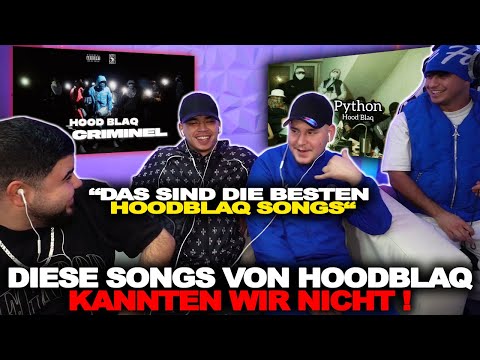 UNVERÖFFENTLICHTE HOODBLAQ SONGS!! 🤯 HOODBLAQ - PYTHON / SO LEER / LA CRIMINAL | Reaction