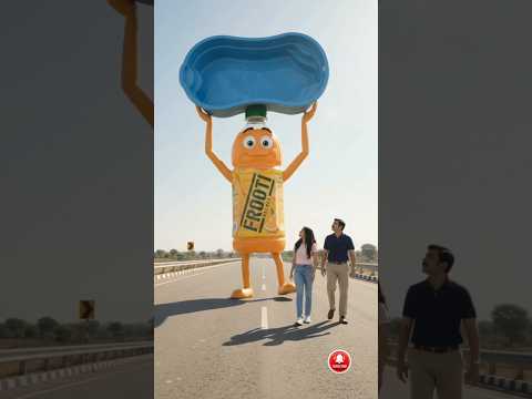 Frooti swimming pool lekar chala gya #shortvideo