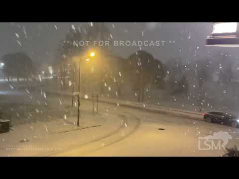 11-17-2022 Buffalo, NY - Lake Effect Begins - Roads Covered -Plows