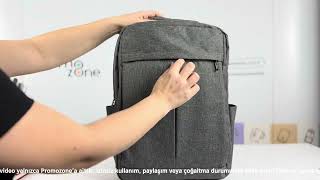 PZ16165 S - Stoklu Özel Üretim Promosyon Laptop Bölmeli Sırt Çantası