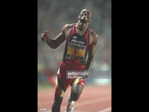 Frank Fredericks - 9.99 vs Donovan Bailey - 10.05 (100m during the Berlin Meeting.1997.