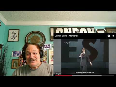 Camilo Sesto - Memorias (Memoirs), A Layman's Reaction FIRST TIME