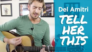 Del Amitri - Tell Her This Guitar Lesson Tutorial - 4 Chord Beginner Song