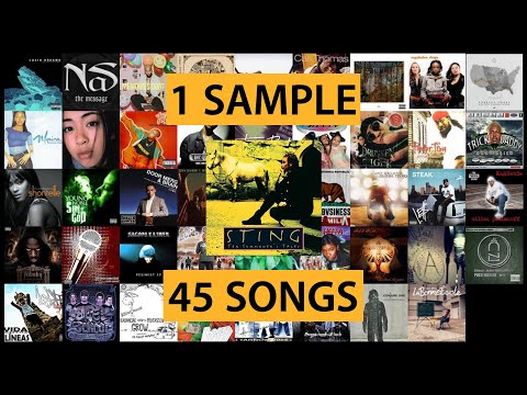 1 Sample 45 Songs | Sting - Shape of My Heart
