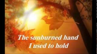 Eric Clapton - Autumn Leaves (with lyrics)