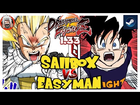 DBFZ Easyman vs Saiibox (VegetaSSJ, GokuSSJ, Gohan) vs (VegetaSSJ, GokuGT, Videl)
