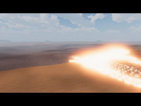 1000 Full Auto Sherman Tanks Vs 1.5 Million Zombies | UEBS2