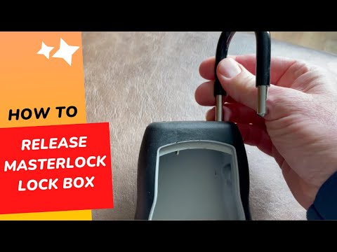 How to Release a Master Lock Lock Box