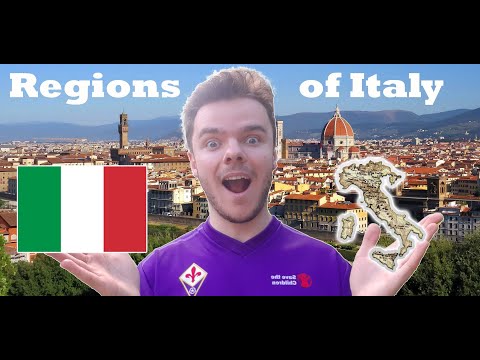 ITALY: Geography and Languages of its 20 Regions in 5 Minutes