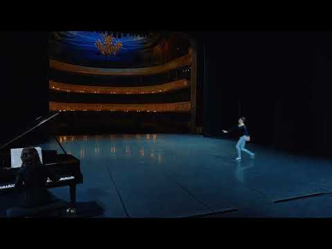 In Latvian National Opera and Ballet. Recording the program Ballet World. Darius Catana.