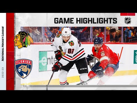 Blackhawks @ Panthers 3/10 | NHL Highlights 2023