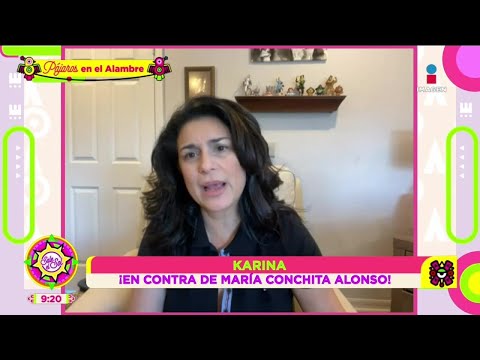 Karina explota contra María Conchita Alonso por no vacunarse contra COVID-19 | Sale el Sol