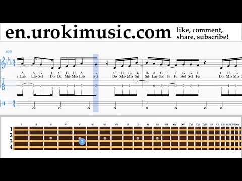 Mandolin lessons Martin Garrix feat Khalid - Ocean Sheet Music Tutorial um-i352