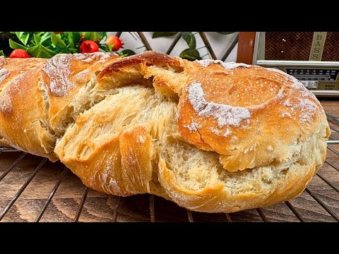 Make Dough While You Sleep – Few Know This Crispy European Bread Recipe!