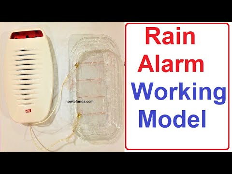 inspire award winning project rain detector working model without sensor automatic howtofunda