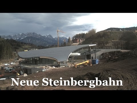 Neubau Steinbergbahn Talstation Leoganger Seilbahnen