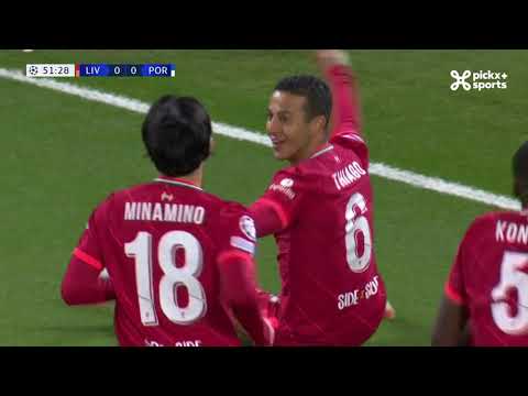 Champions League 24.11.2021 / Goal 1 Thiago Alcántara against Porto