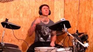 Unwritten Law &quot;Nevermind &quot; Drumcover by Chris Red (Hybrid Drums)