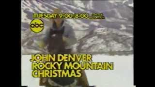 ABC John Denver's Rocky Mountain Christmas Promo #1 1976