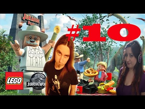 LEGO Jurassic World Gameplay Walkthrough 100% Part 10: San Diego Story Mode 2 Player Co-op