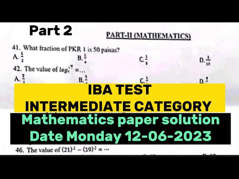 Intermediate test bps 5 to 15 - paper solution 12-06-2023 - full explanation with examples
