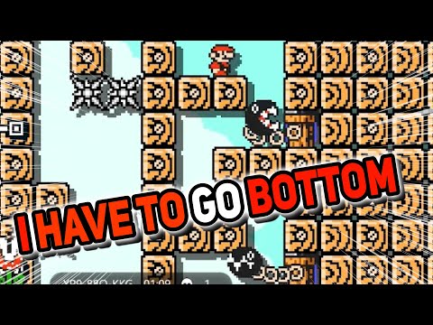 I HAVE TO GO DOWN, BUT HOW? - EXPERT ENDLESS CHALLENGE [SUPER MARIO MAKER 2][177]